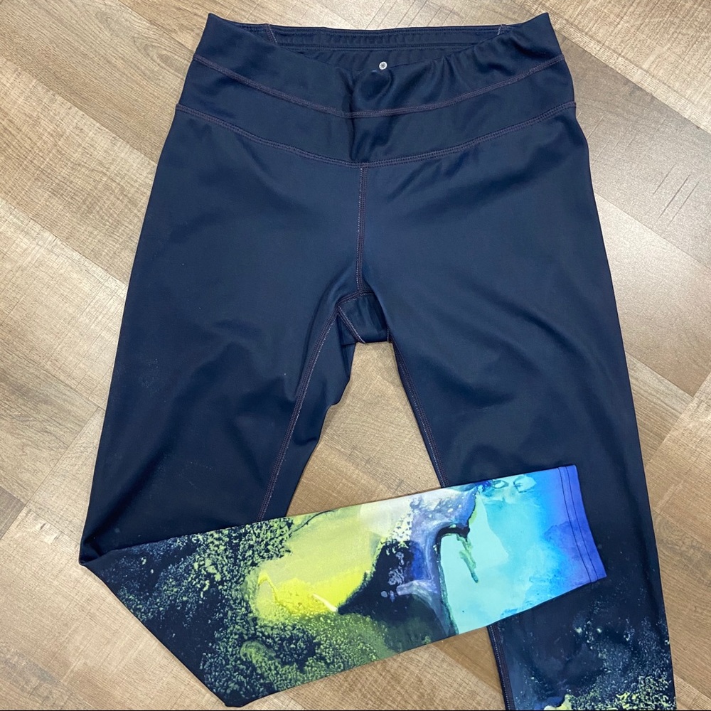 Athleta Navy Blue Leggings Size Extra Small